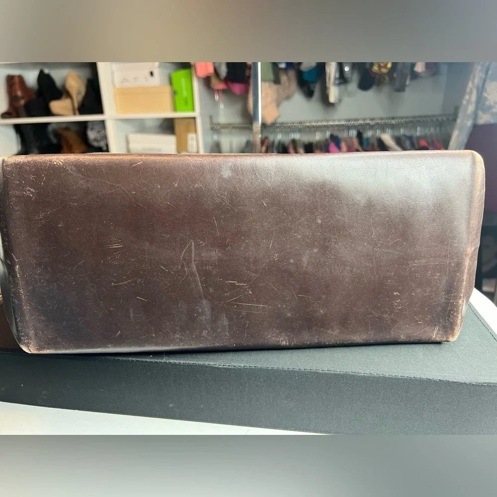 Authentic Emilio Albertario briefcase laptop travel bag